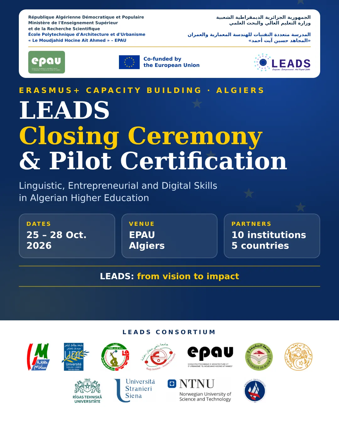 LEADS Affiche EN